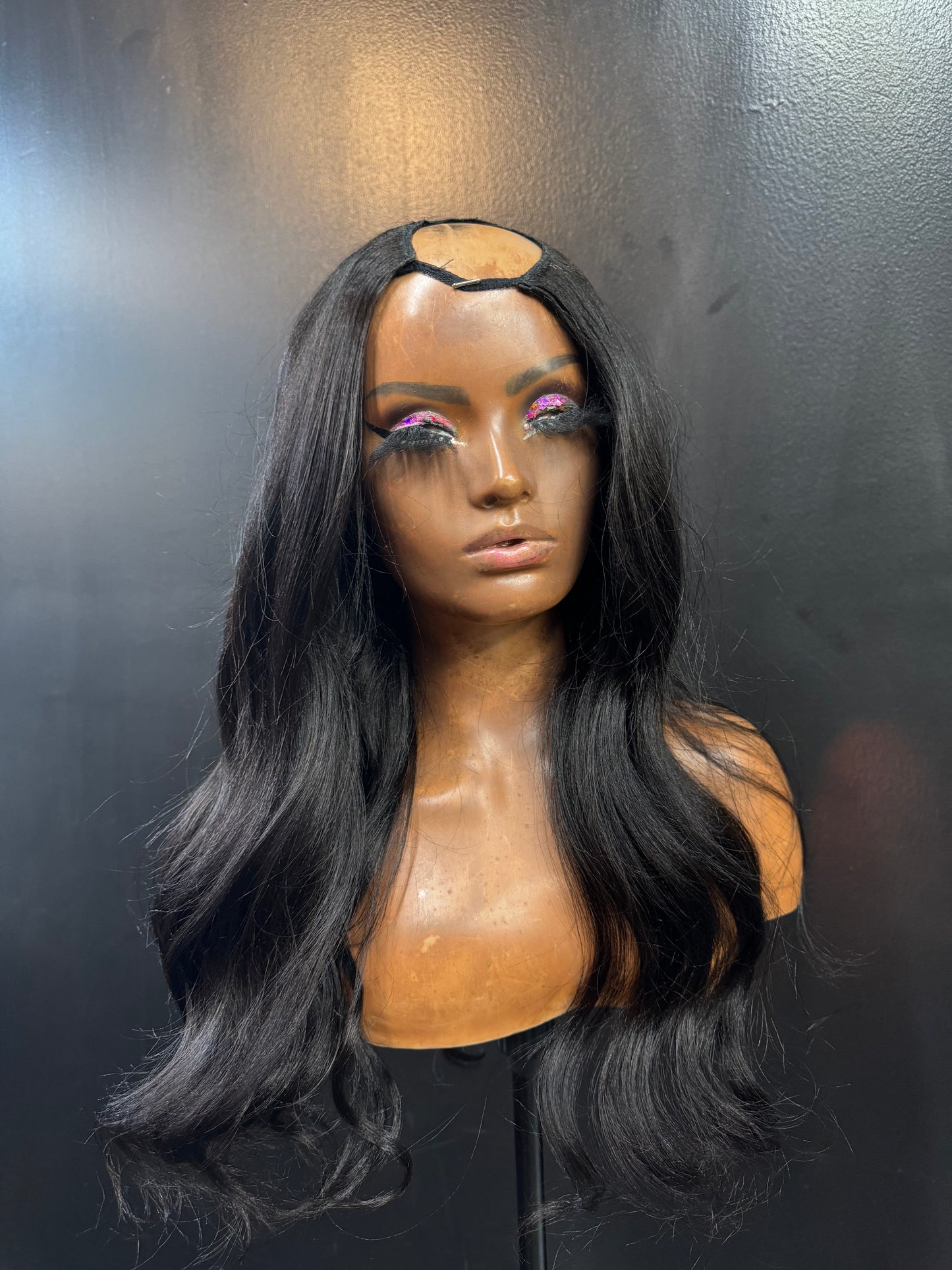 U-PART WIG - Relaxed Yaki Straight Texture