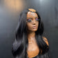 U-PART WIG - Relaxed Yaki Straight Texture