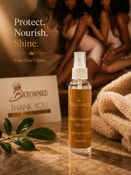 B'Krowned Heat Protectant Spray